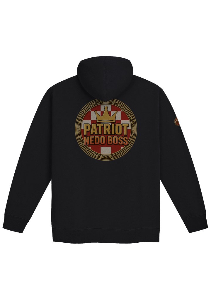 Royal Checkered Crown Zip-Up Hoodie product image (4)