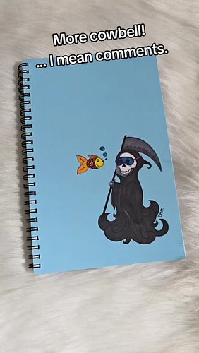 New products in the Grim Reaper section of my shop. 💙

Day 118 of sharing my art. 💀🐟

#artbydevan #handdrawn #cartoon #devant...