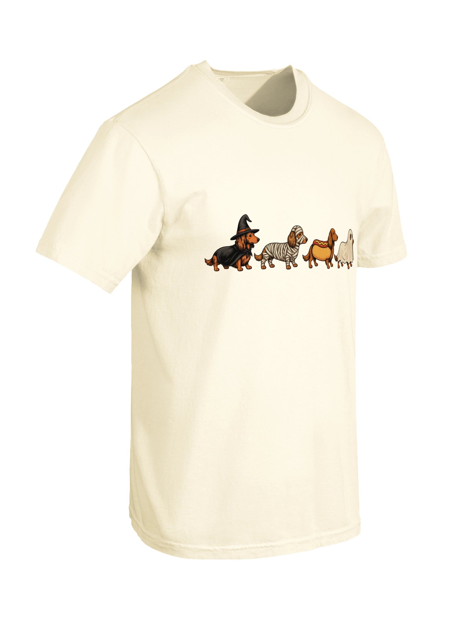 Halloween Dachshund T-Shirt – Cute Spooky Wiener Dog Shirt product image (90)