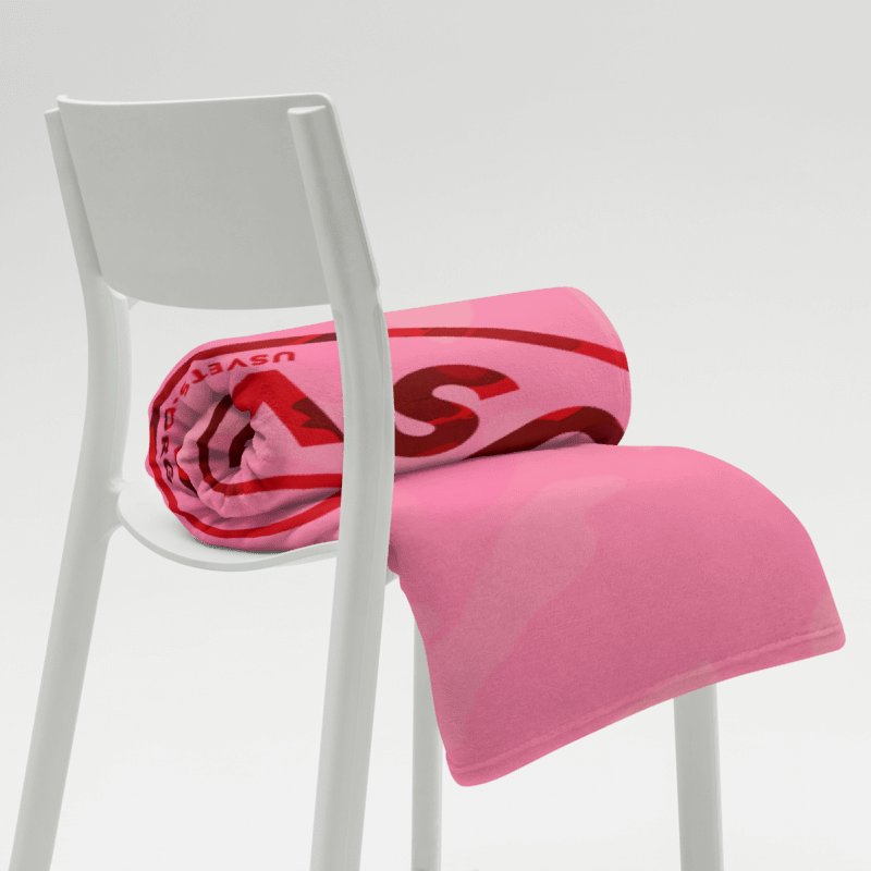 HONORUSVETS - PINK THROW BLANKET product image (6)