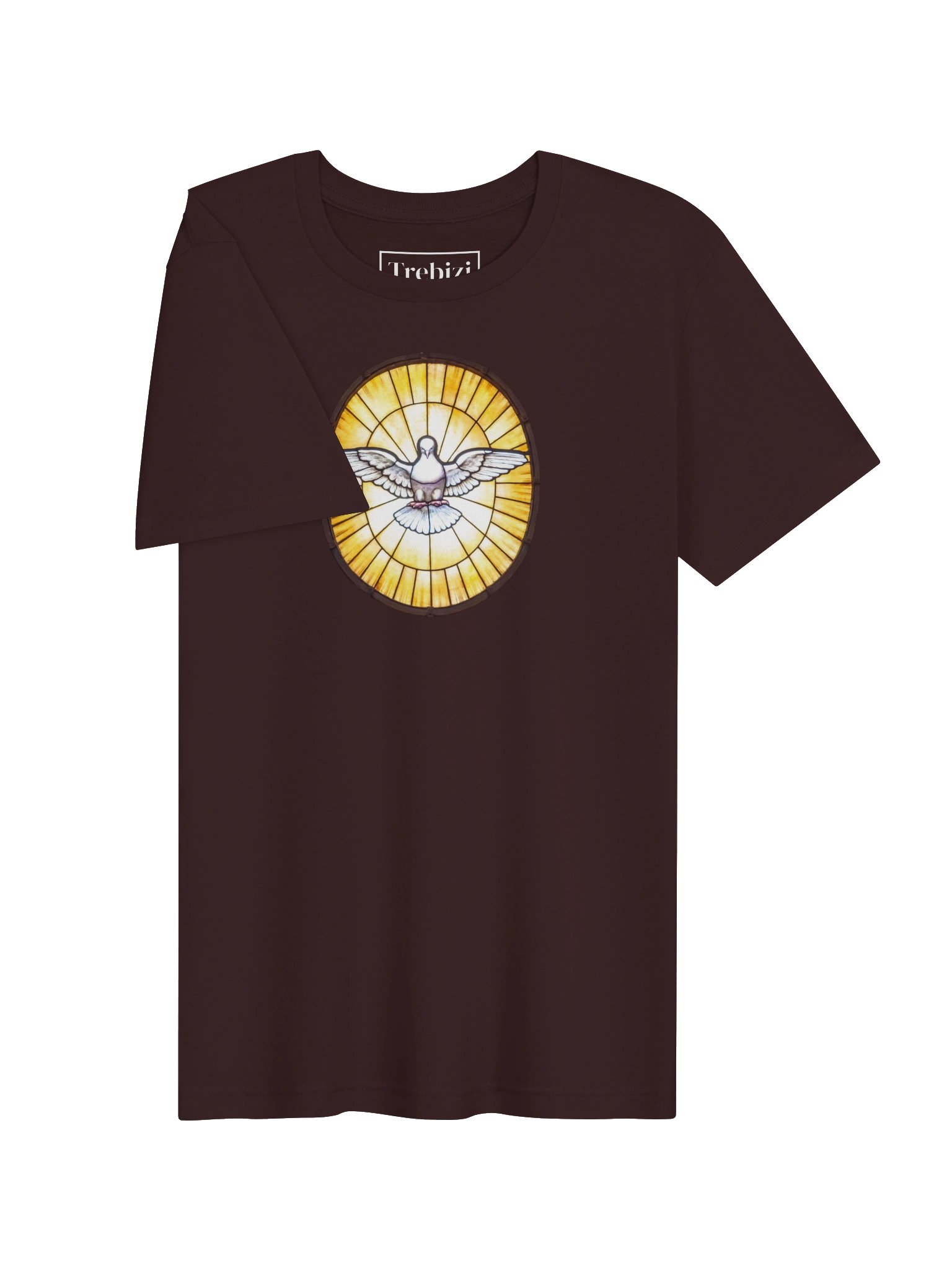 Holy Spirit Stained Glass Dove T-Shirt product image (2)