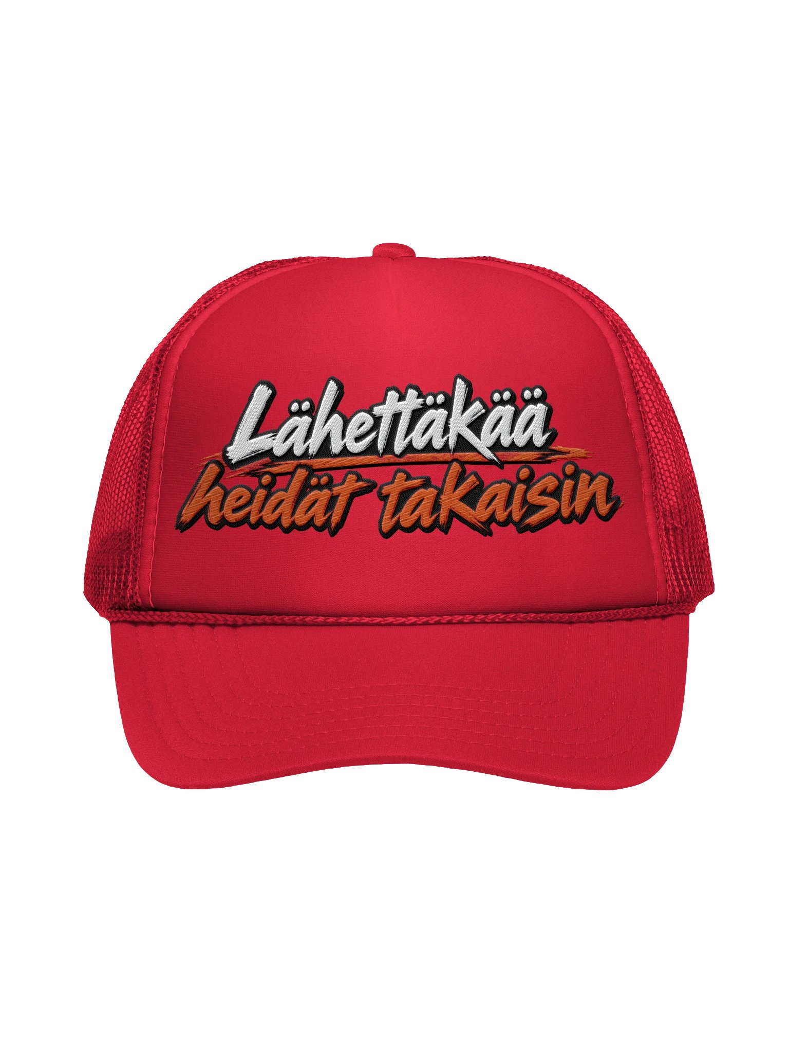 Lähettäkää Heidät Takaisin - Embroidattu Trucker Hat product image (1)