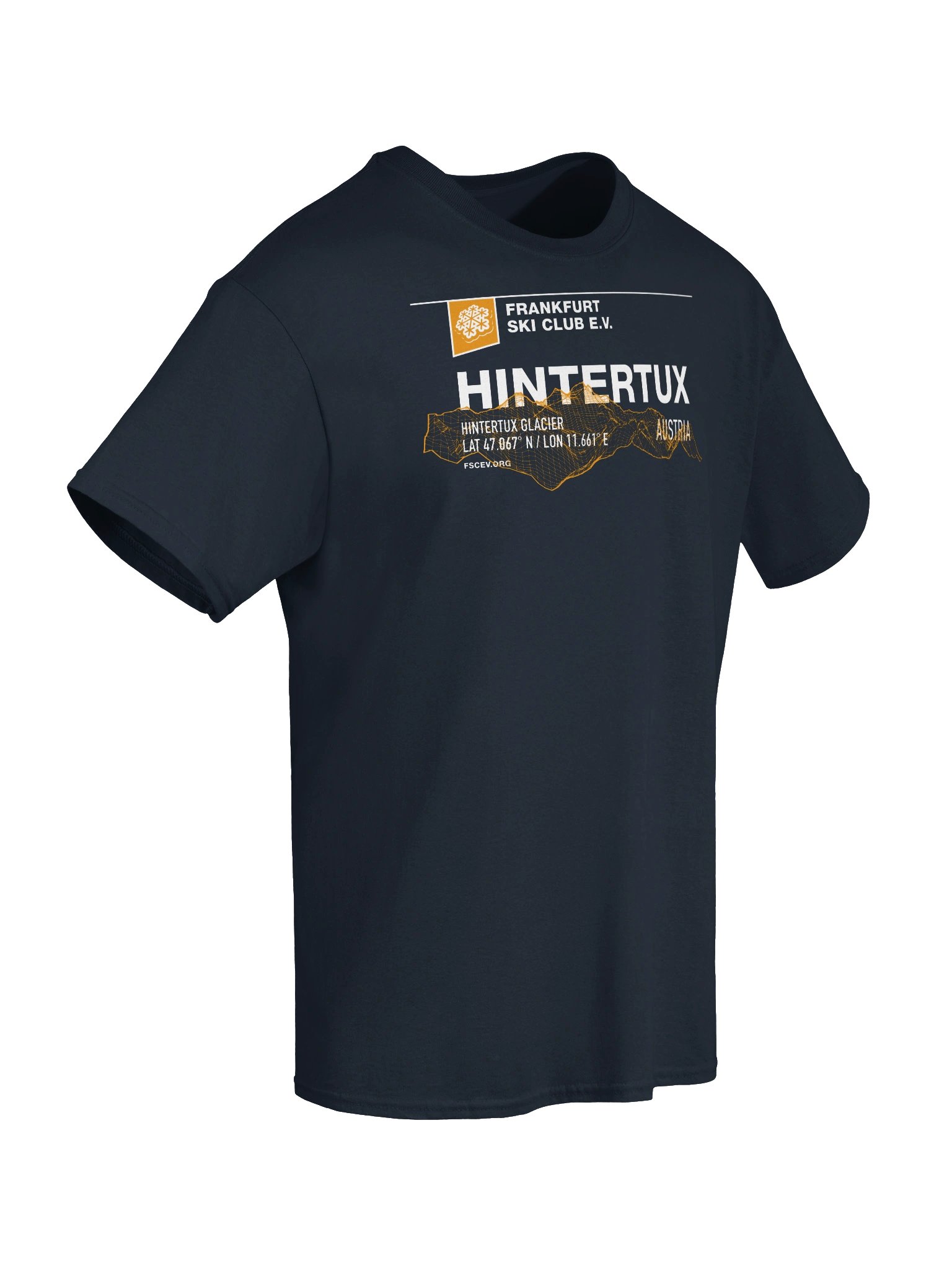 Hintertux Glacier Coordinates (front print) product image (5)