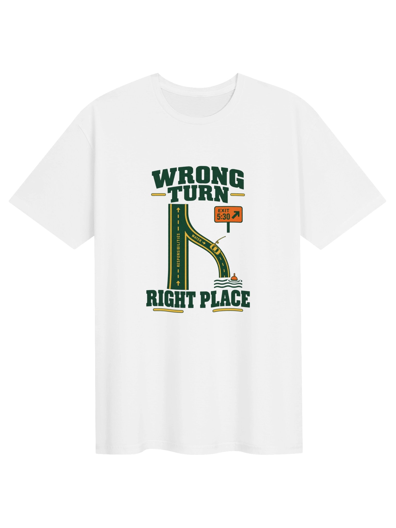 Wrong Turn / Right Place T-Shirt product image (11)