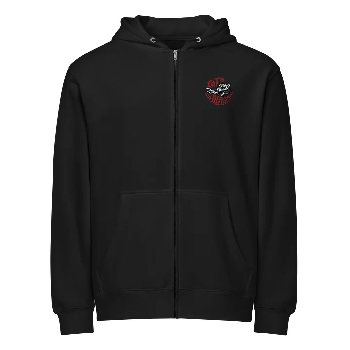 Burzik Meowstodon Crack The Pawe Premium Zip Hoodie product image (2)