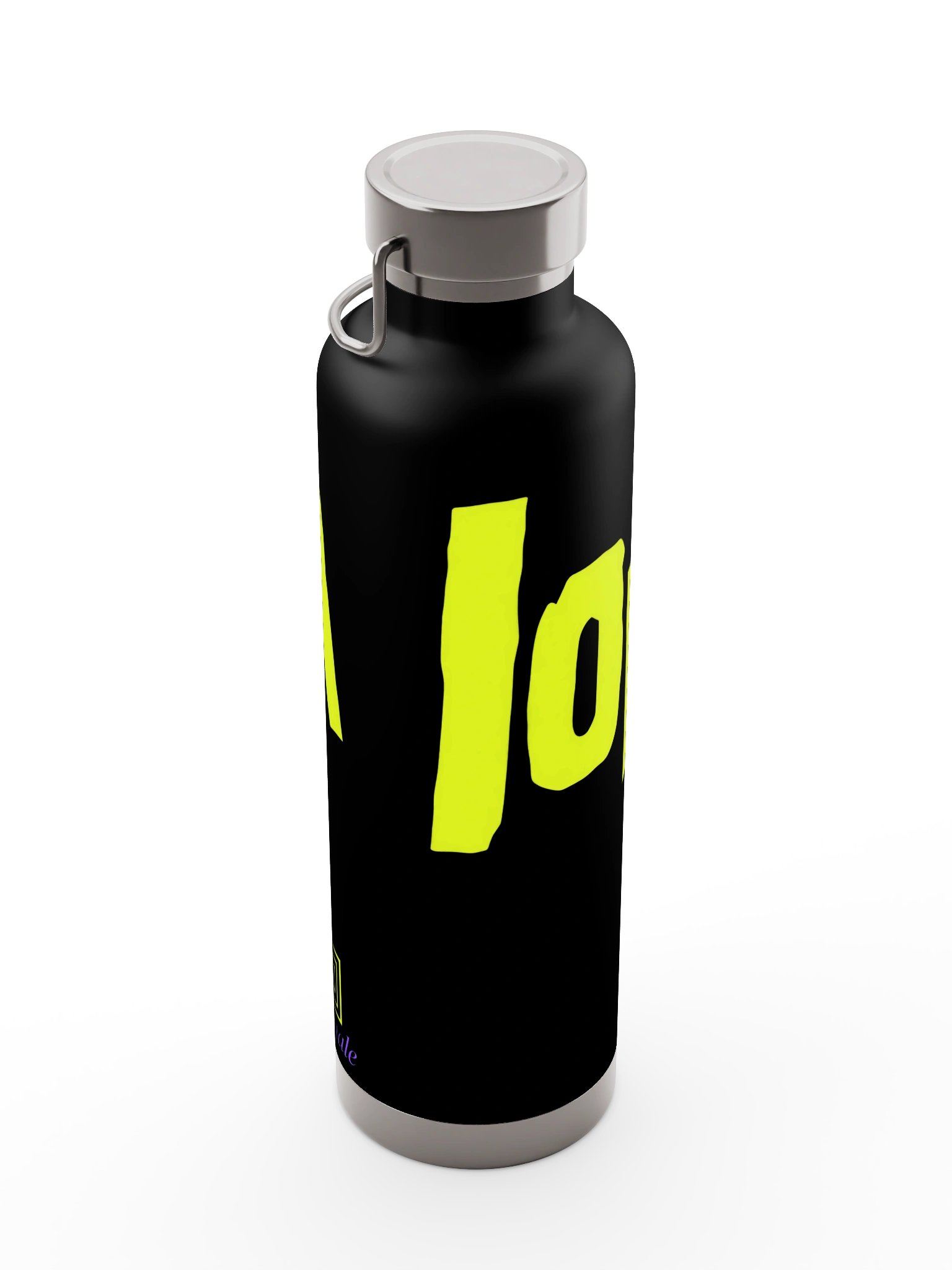 London Yellow Typographic Bottle by Biennale product image (8)