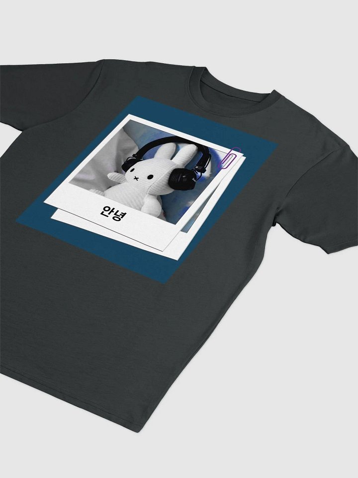 Hello Bunny Headphones Tee - 안녕 product image (6)