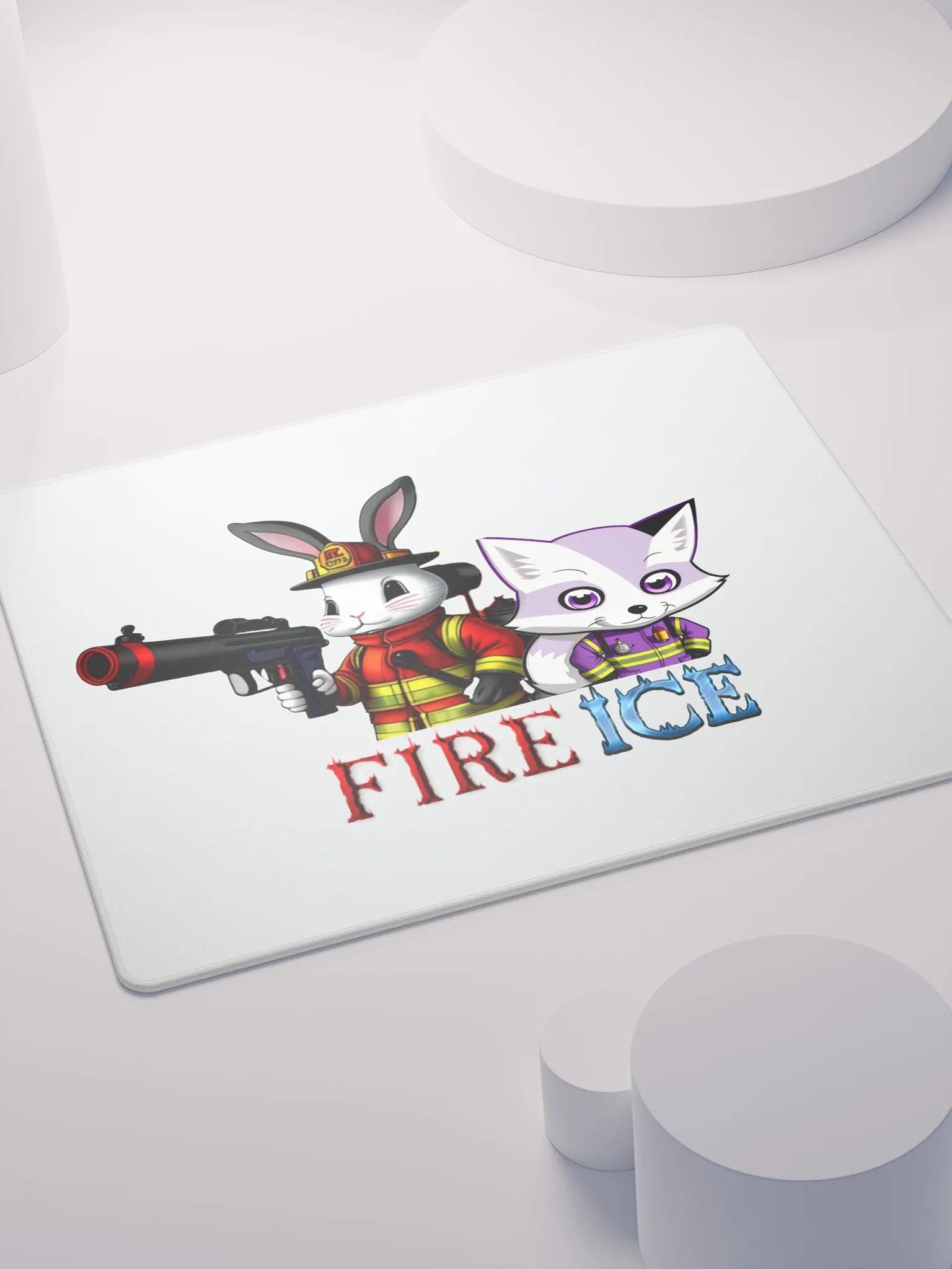 Fire & Ice Mouse Pad product image (7)