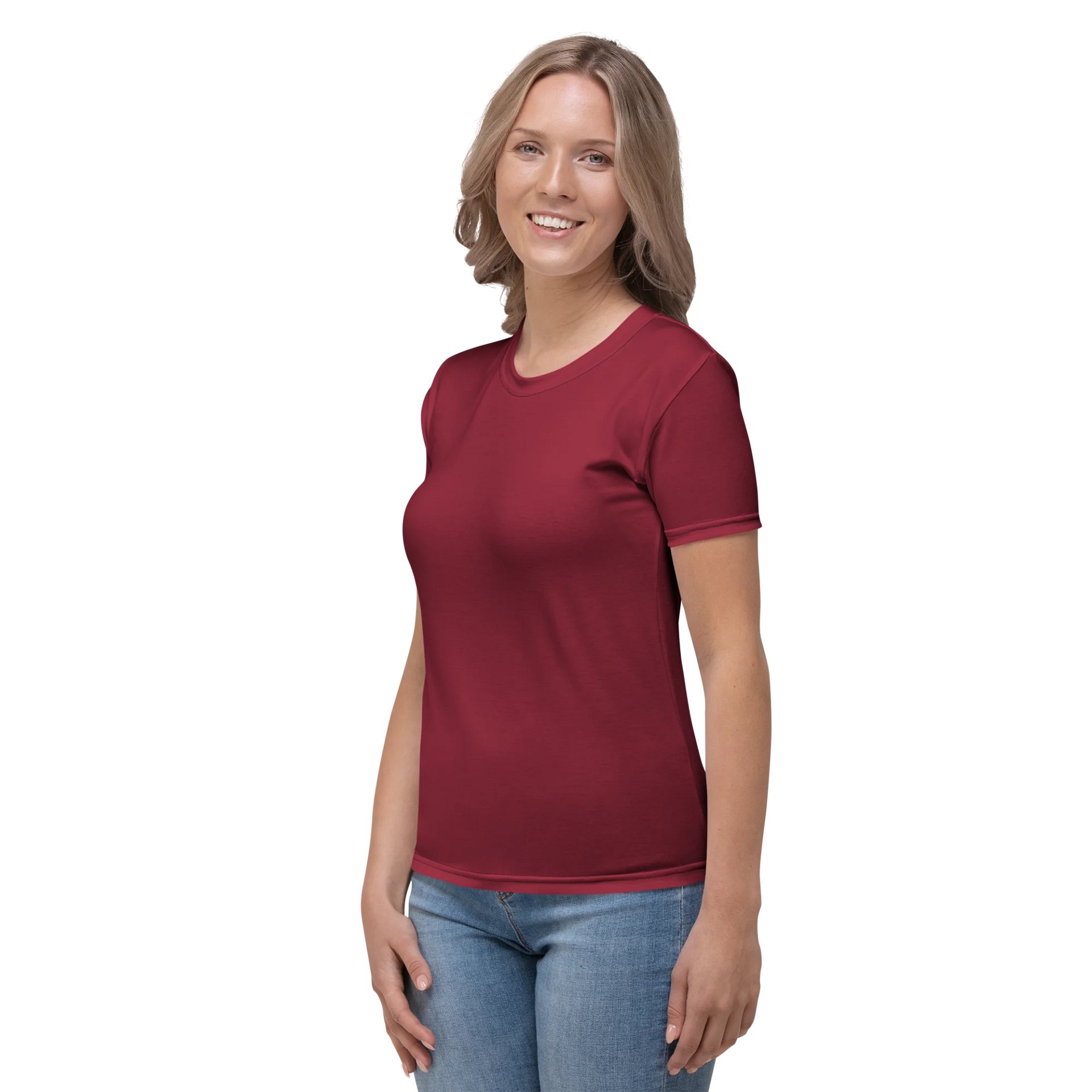 Maroon Muse All-Over T-Shirt product image (3)