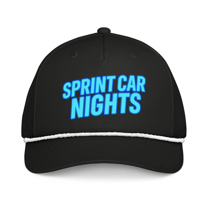 Sprint Car Nights Rope Hat product image (1)