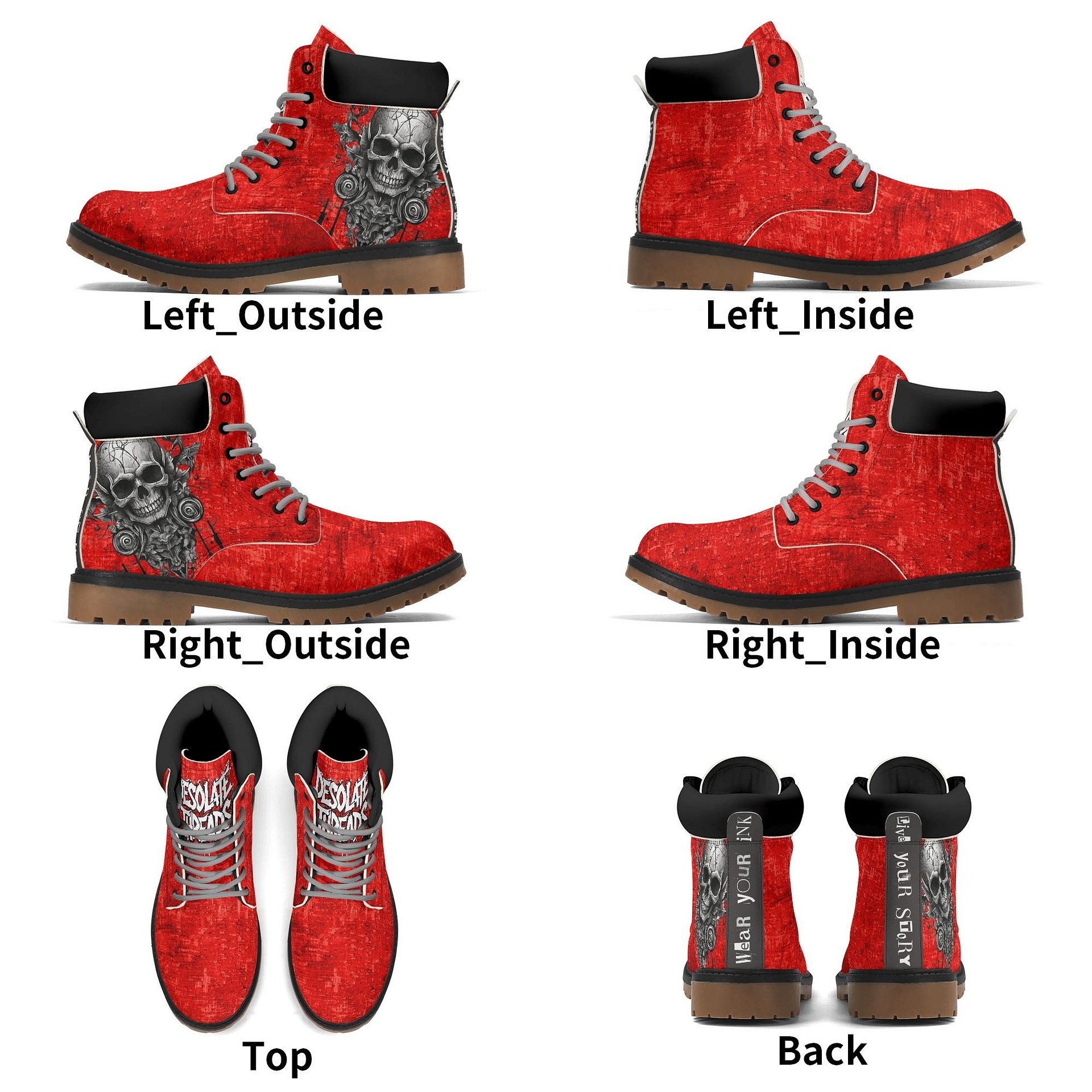 Red Midnight Ladies Doc's product image (9)
