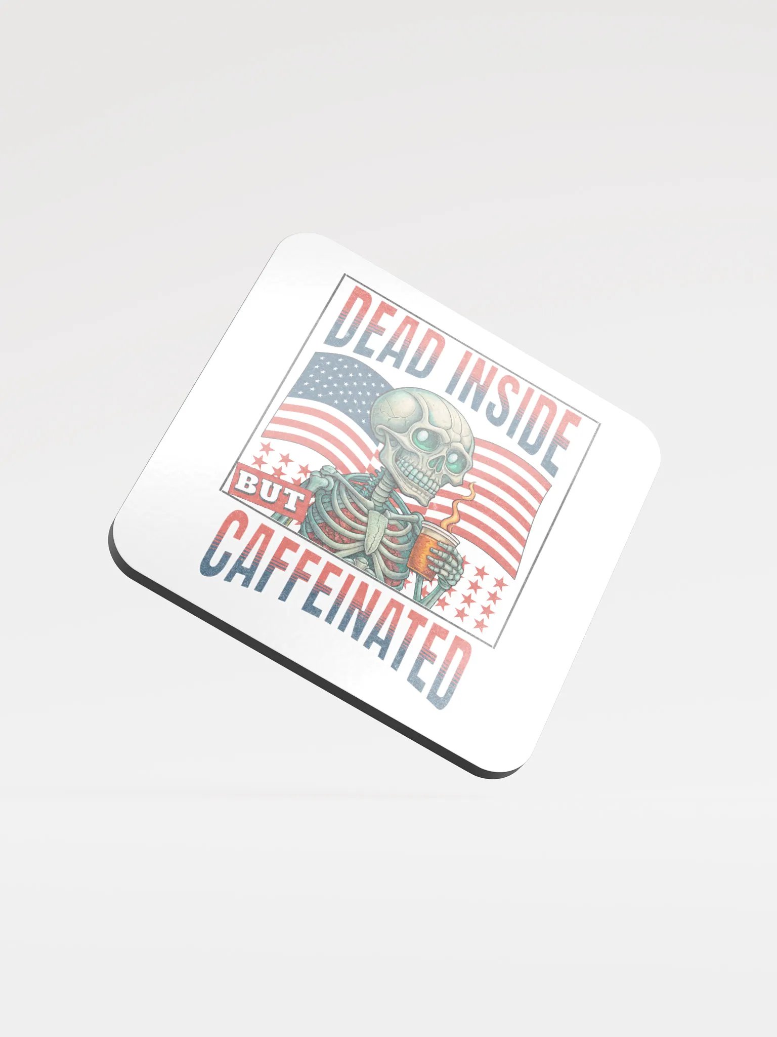 Dead Inside But Caffeinated Coaster Set product image (2)