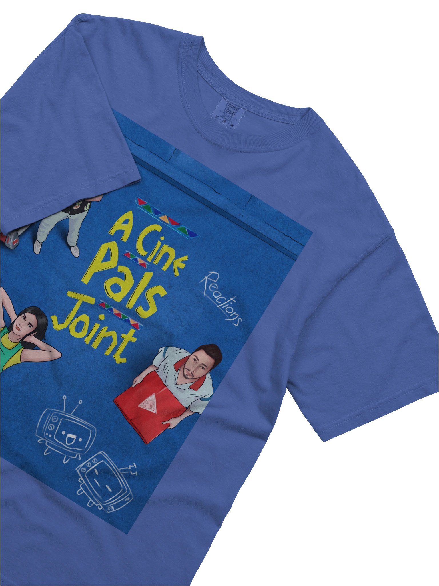 A CinePals Joint: The "Right Thing" Tee in Blue product image (5)