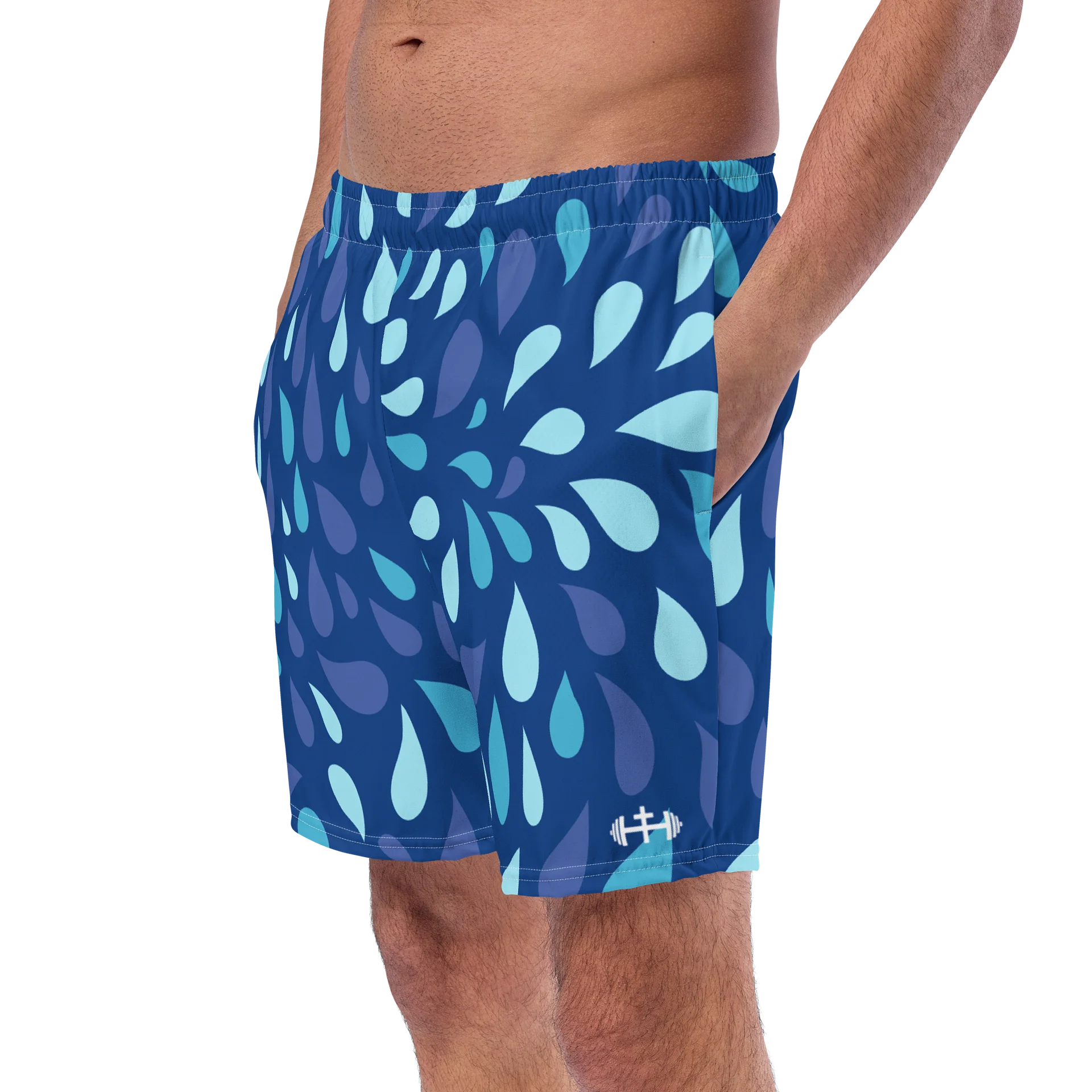His House Mens Swimsuit - Blue Wave product image (2)