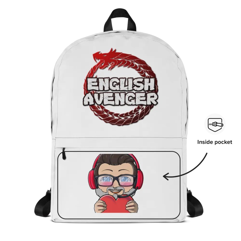 English Avenger Logo Backpack product image (12)