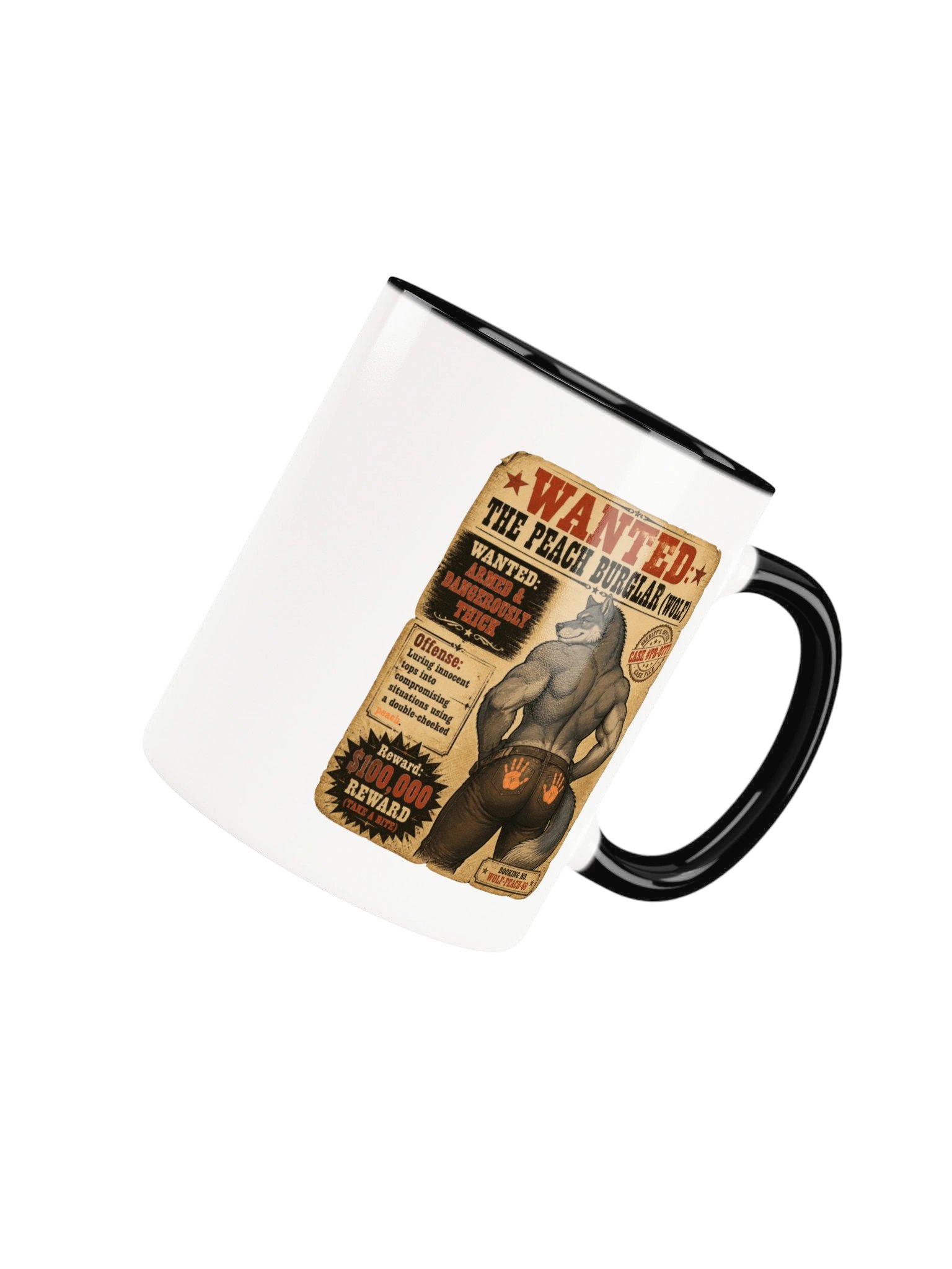 Wanted: The Peach Burglar Wolf Mug product image (74)