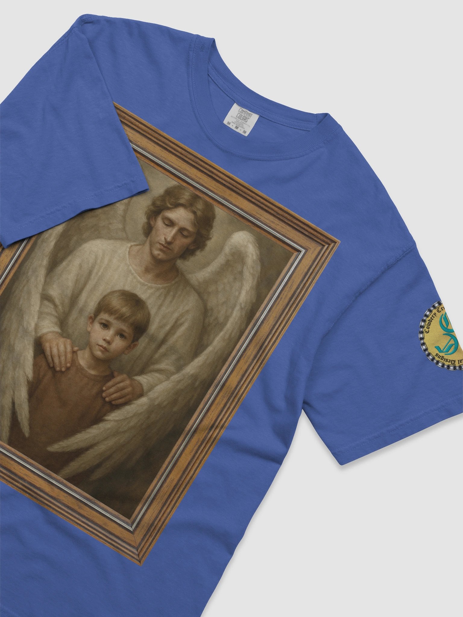 Angels Watch Over Them (Male) Comfort Colors Garment-Dyed Heavyweight T-Shirt Colors (2) product image (5)