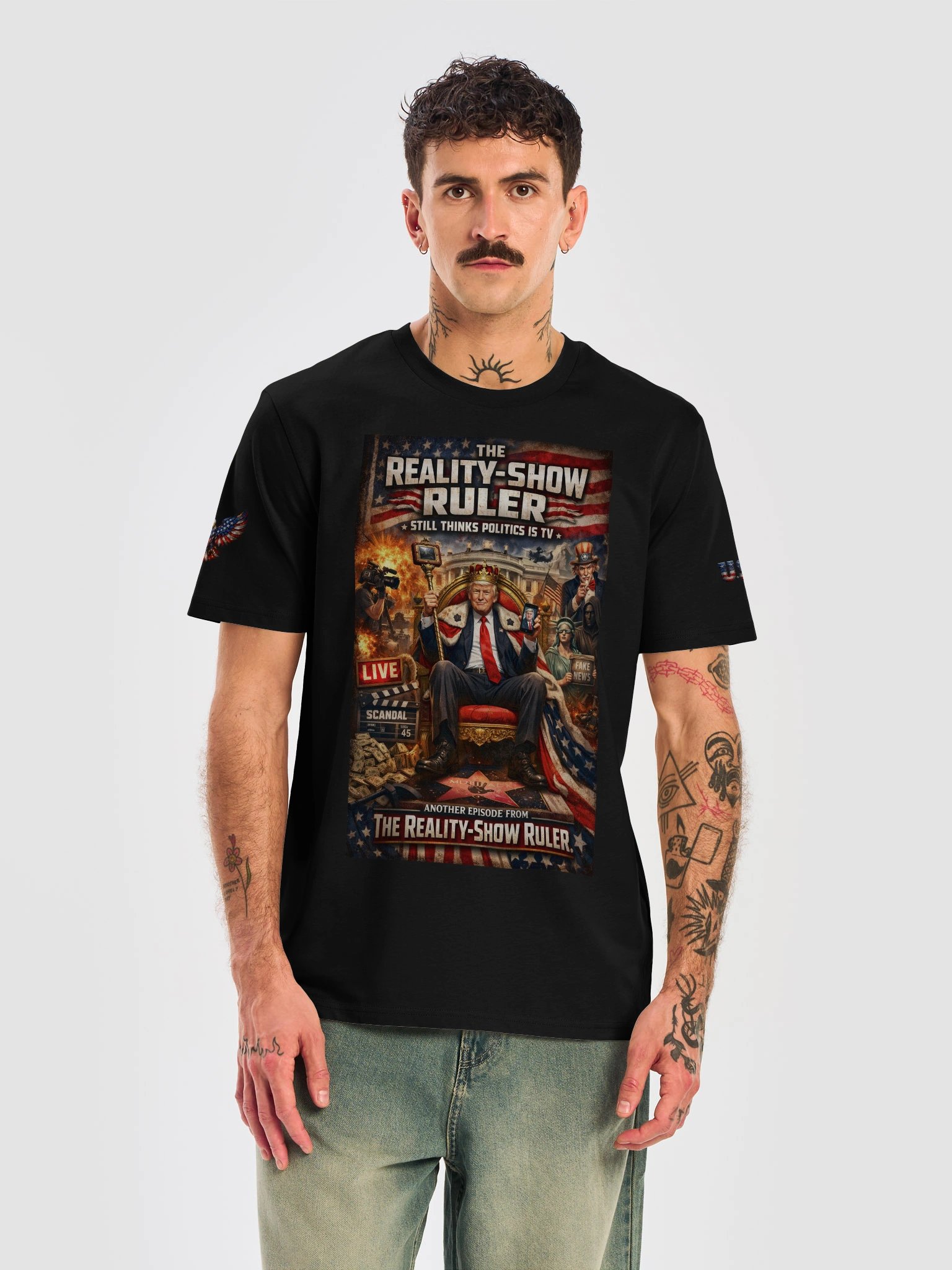 The Reality-Show Ruler — Limited Edition Statement Tee product image (5)