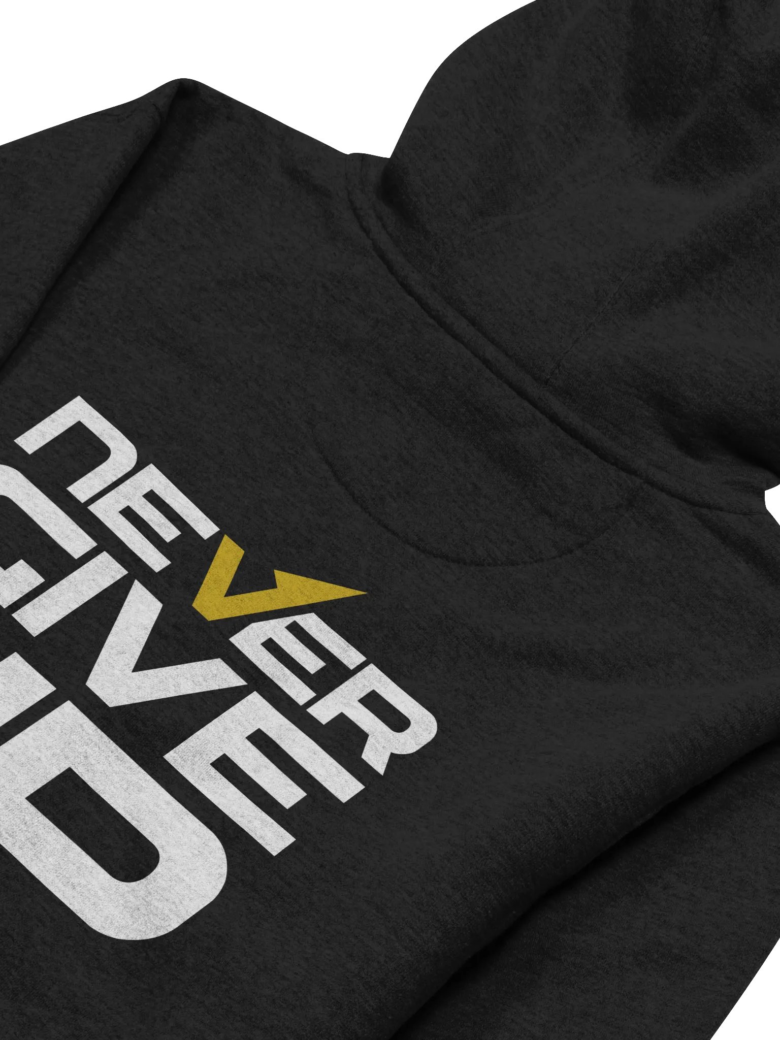 Never Give Up! Back Printed Hoodie product image (4)