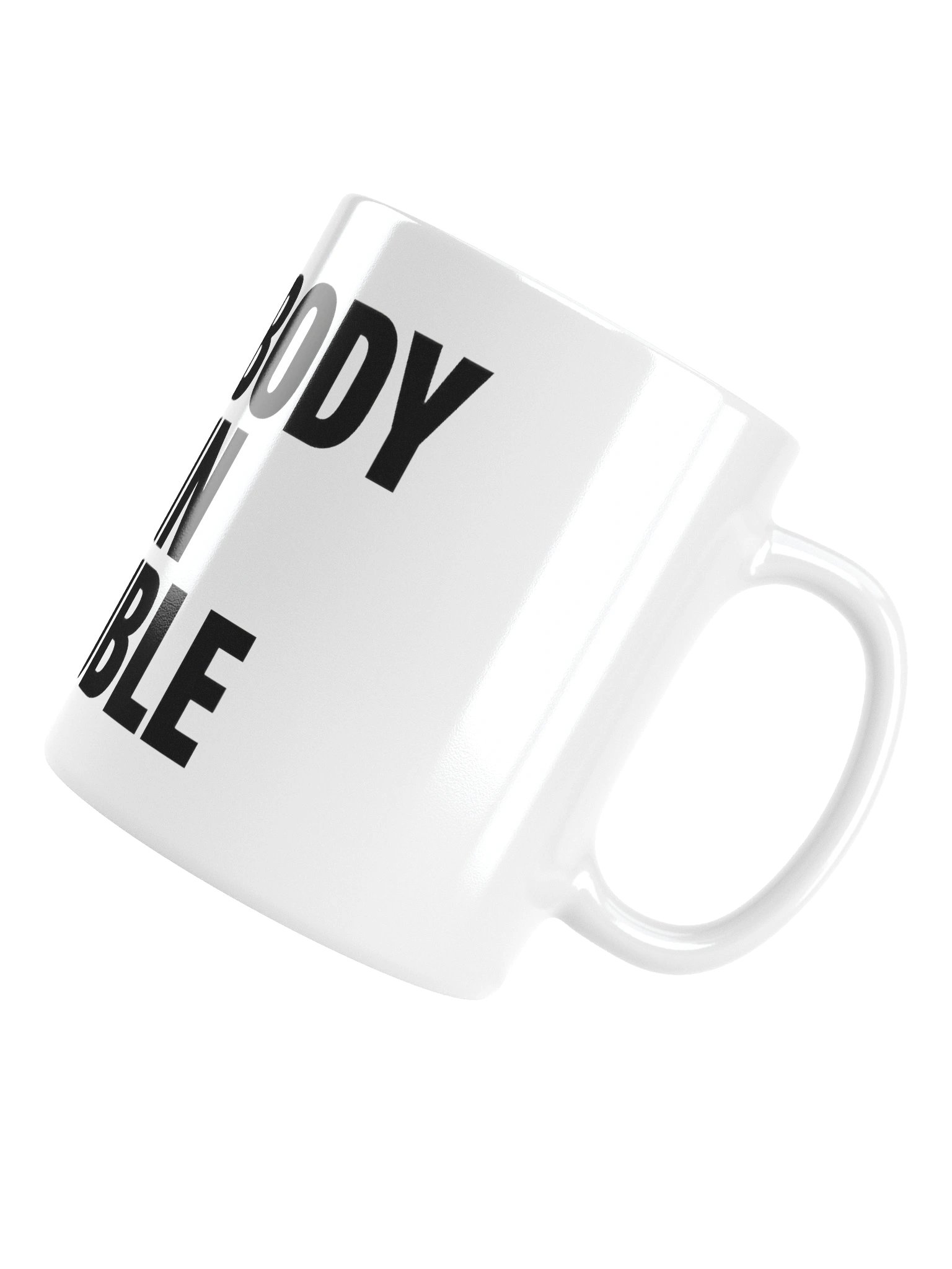 Trouble Alert White Glossy Mug product image (15)