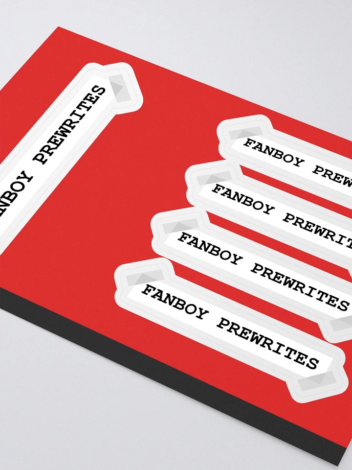 FANBOY PREWRITES Kiss Cut Sticker Sheet product image (2)