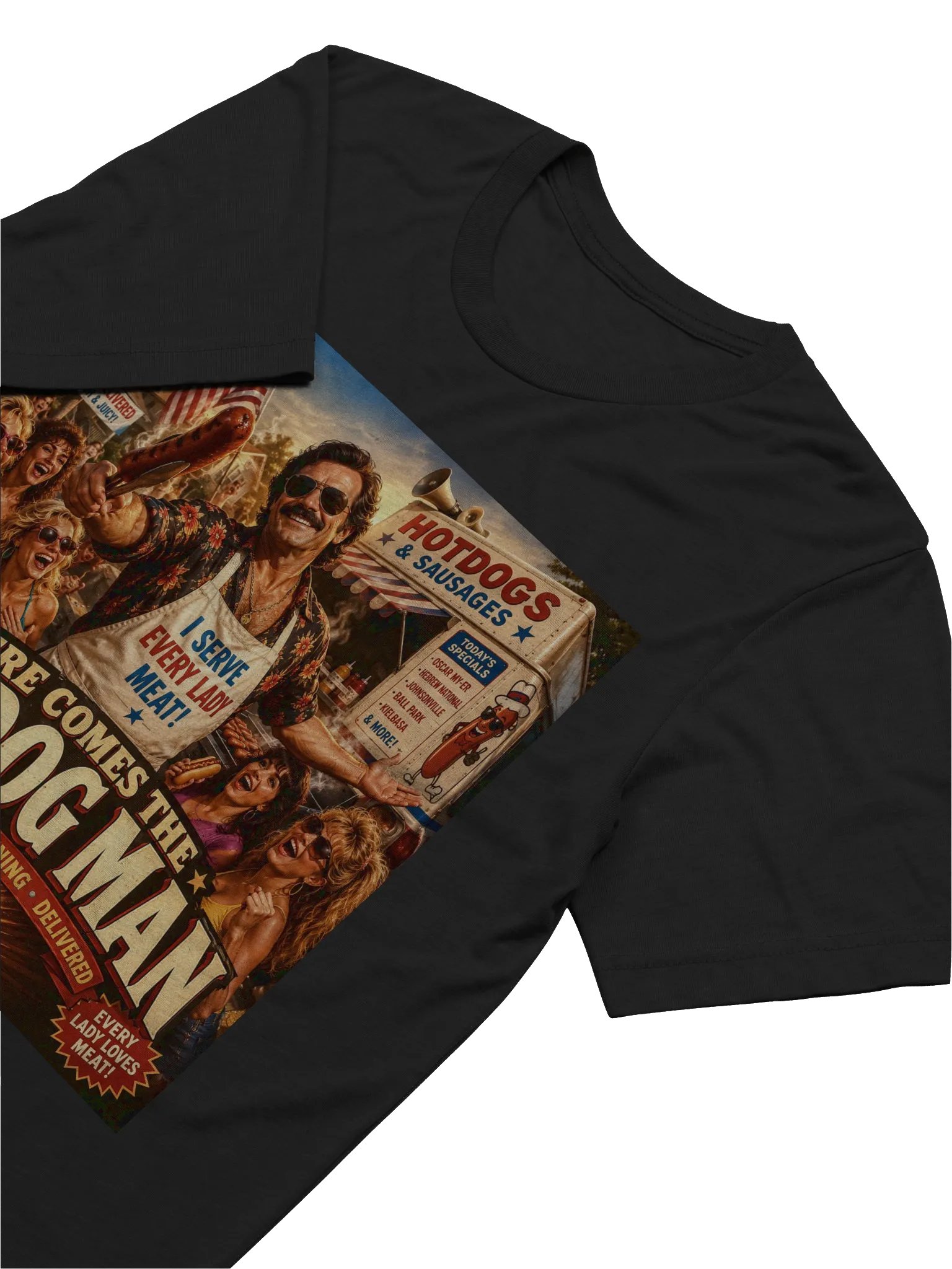 Here Comes The Hotdog Man - Ultra-Soft Triblend T-Shirt product image (13)