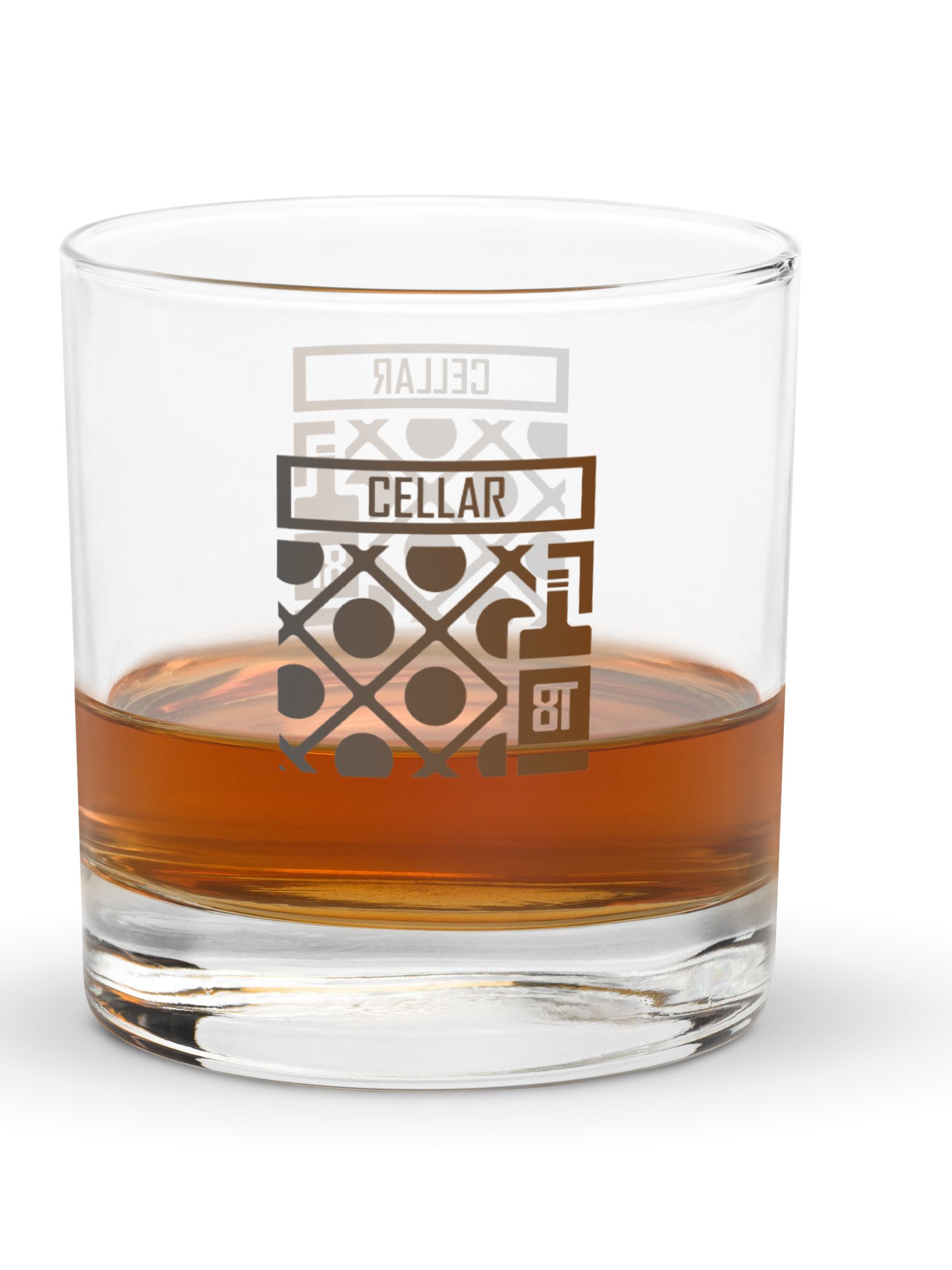 Cellar 8T Whisky - Smoked Oak - Rocks Glass product image (9)