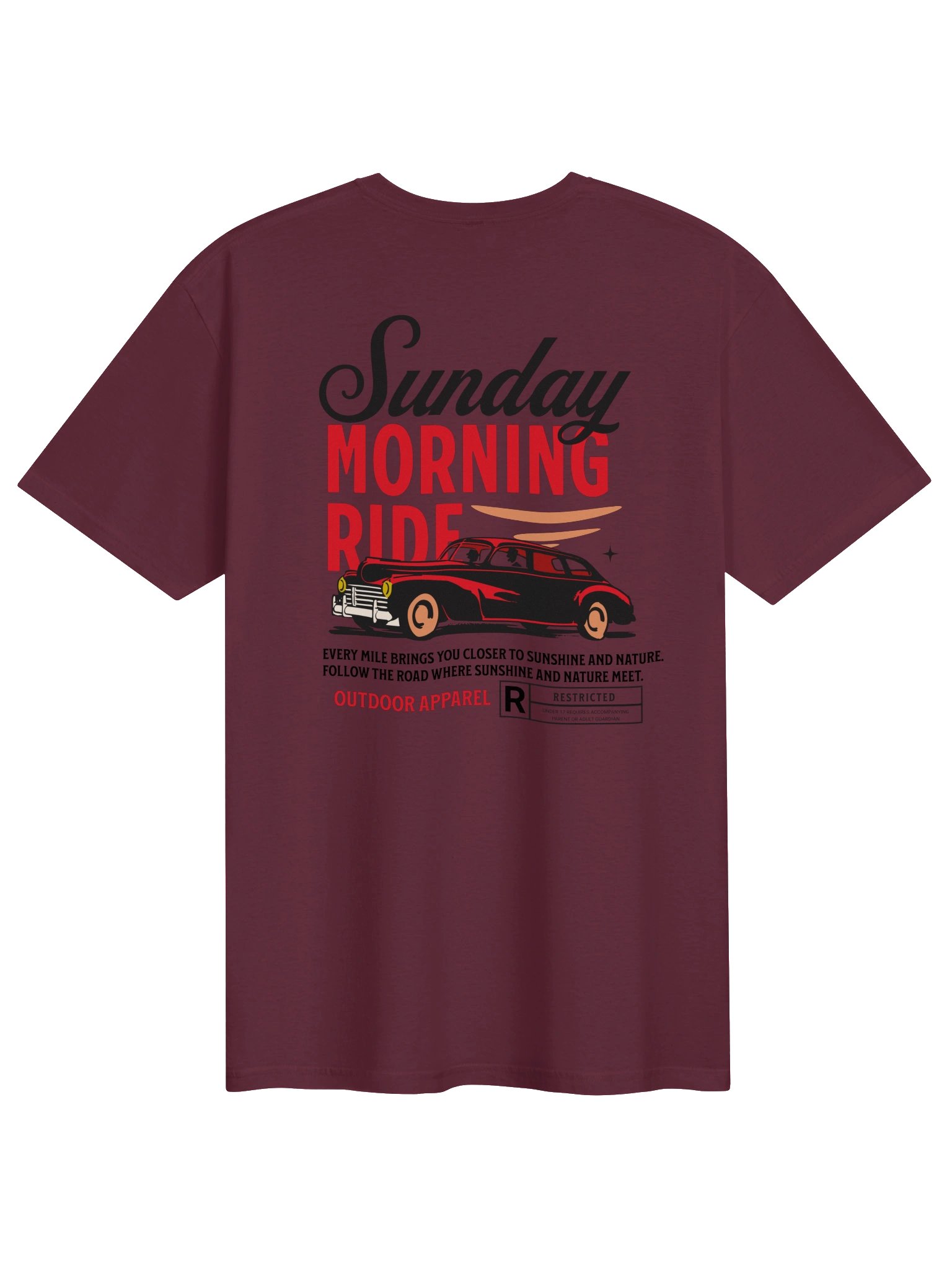 Sunday Morning Ride Outdoor Tee product image (2)