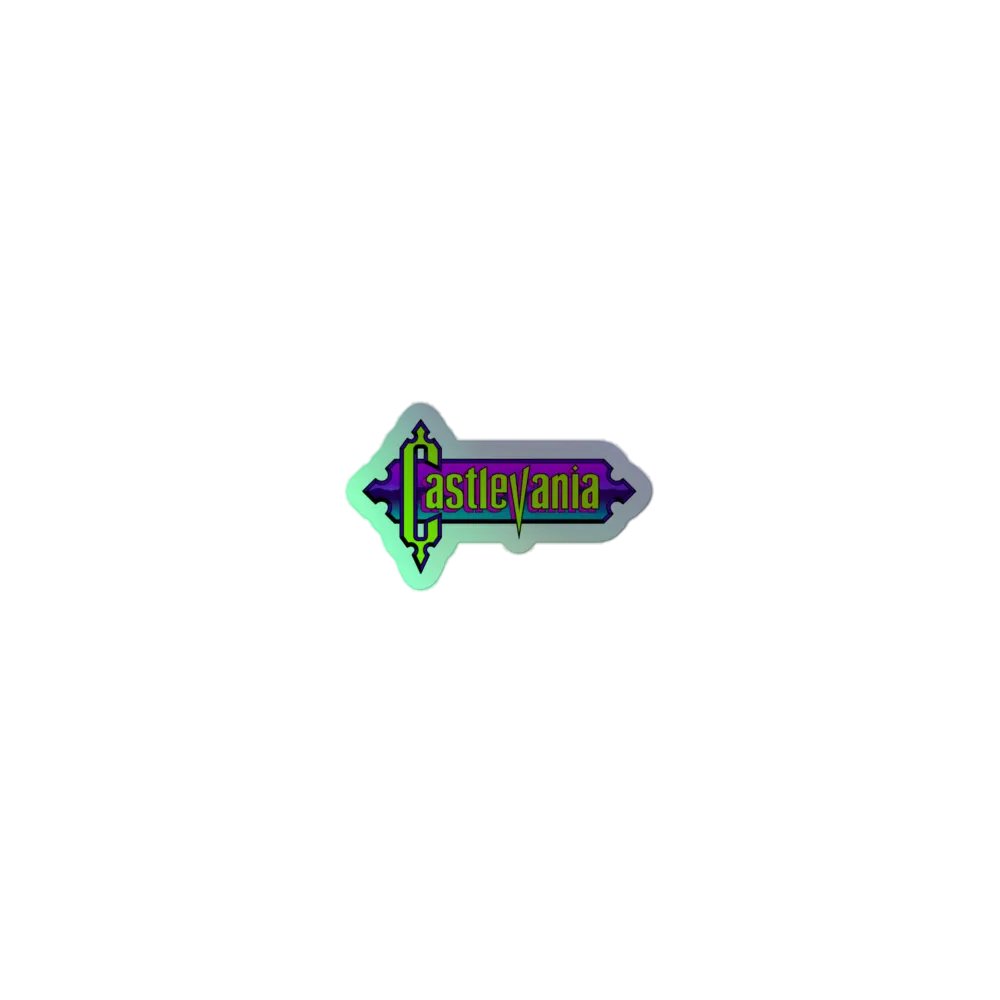 Castlevania Emblem Tribute Holofoil Sticker product image (1)