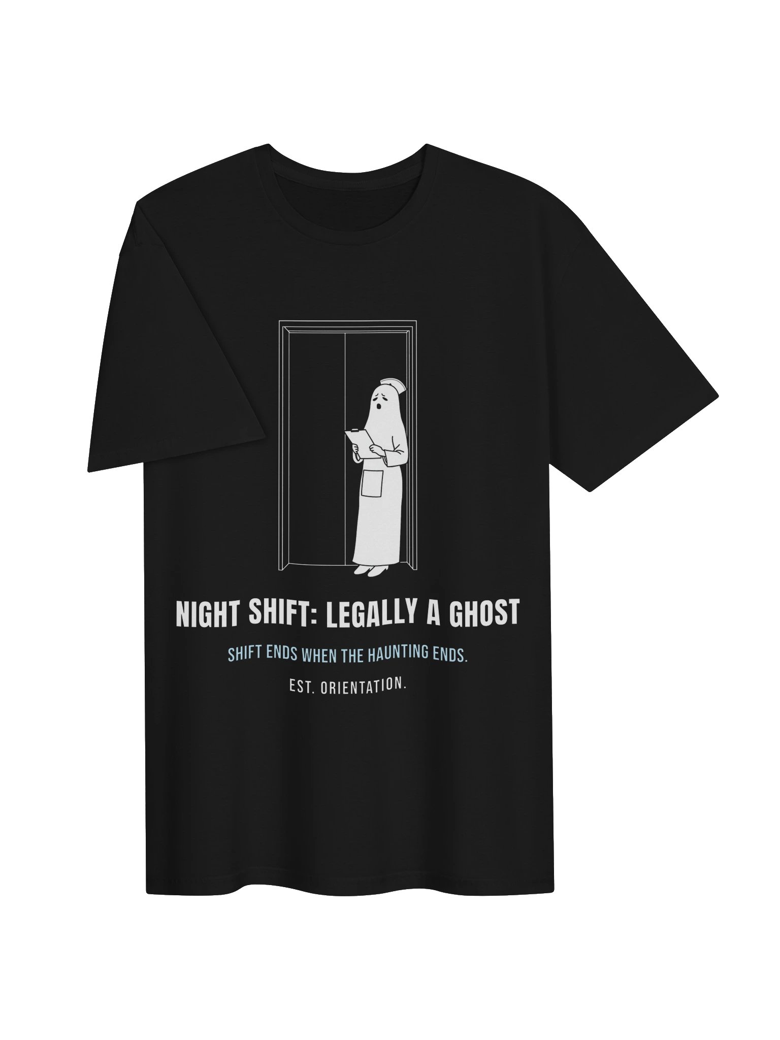 Nurse Practitioner Halloween Shirt – Night Shift: Legally a Ghost product image (3)