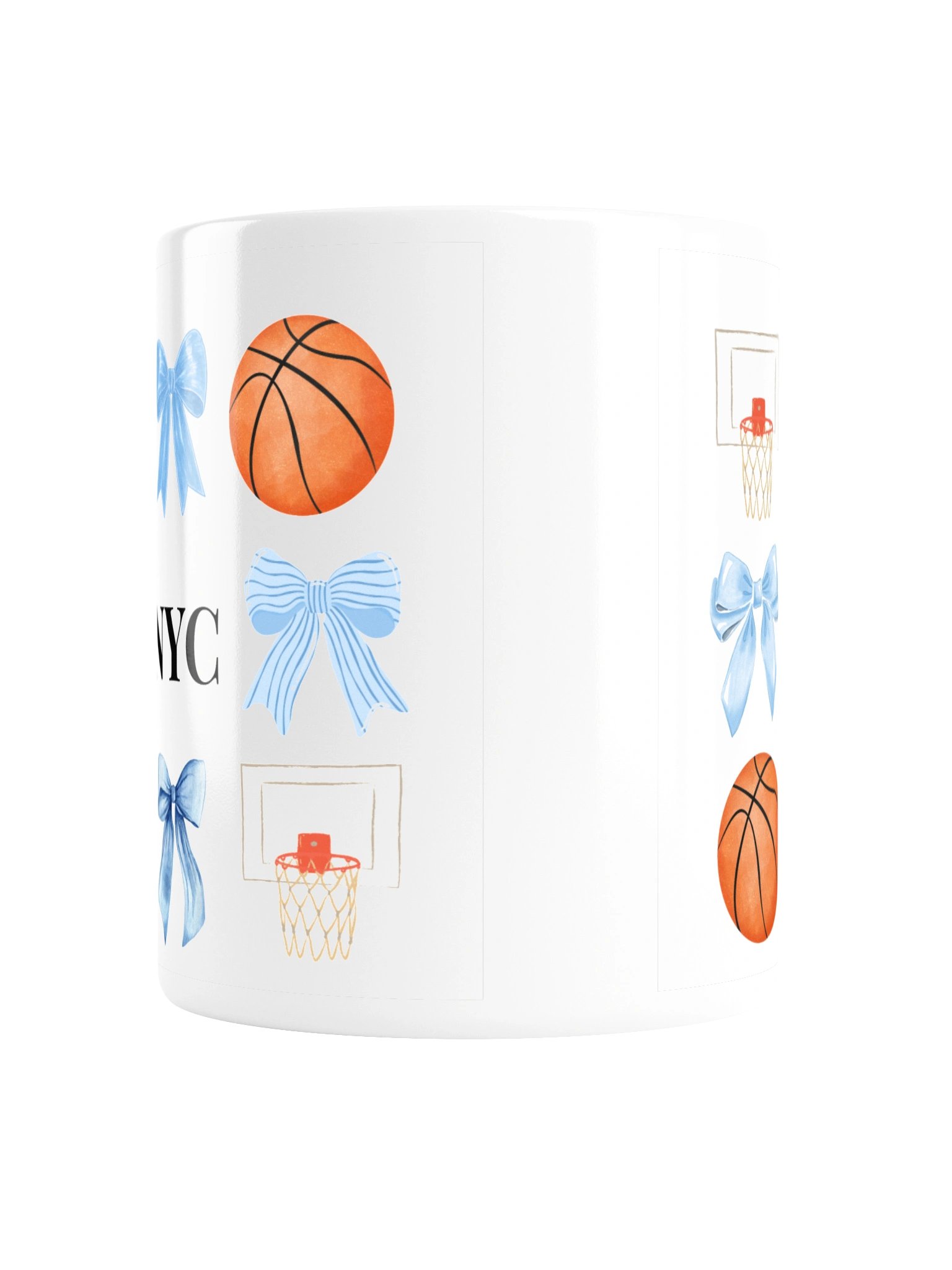 Basketballs & Bows Mugs product image (2)
