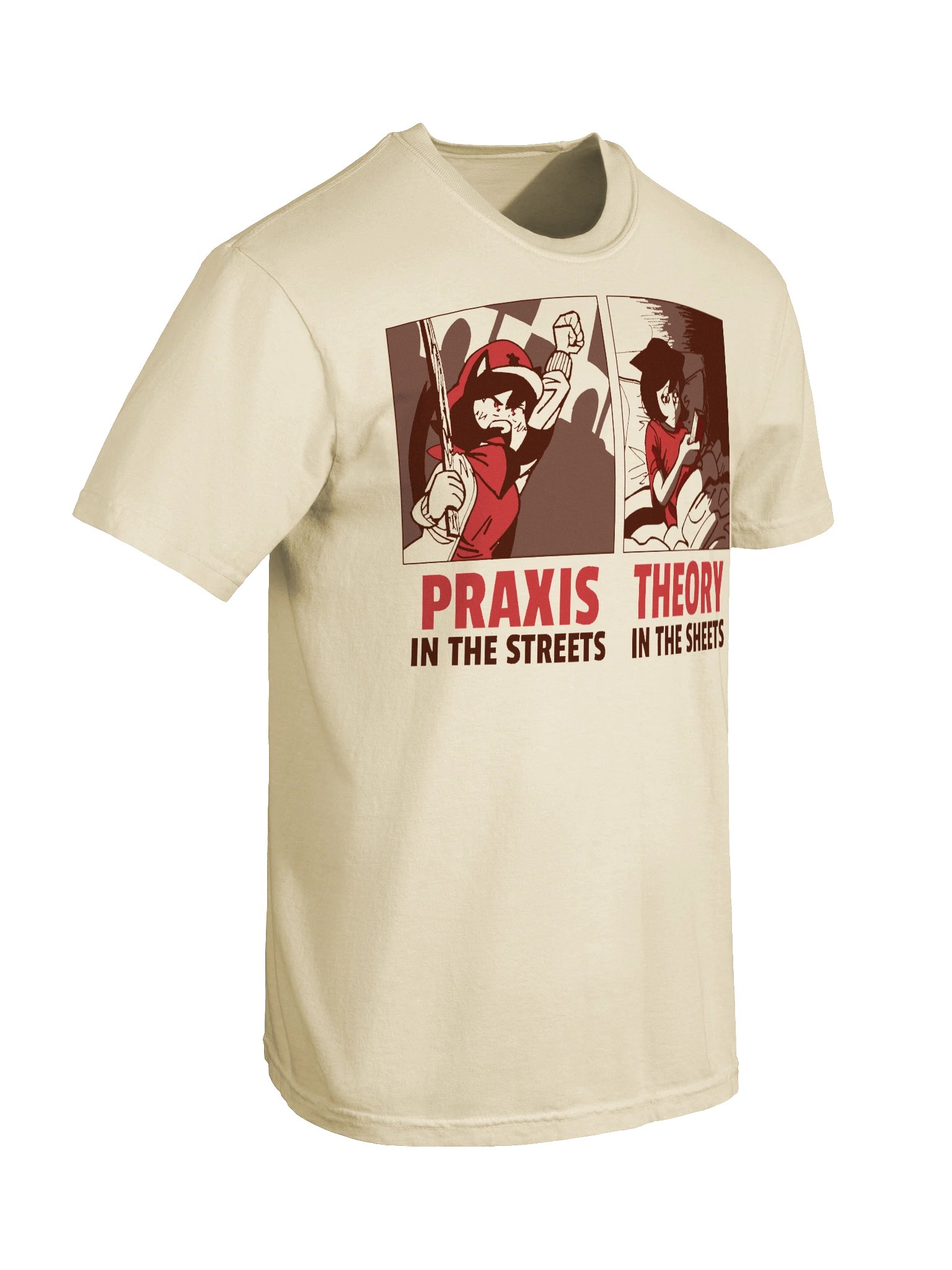 Alunya - “Praxis In The Streets, Theory In The Sheets” T-Shirt product image (7)