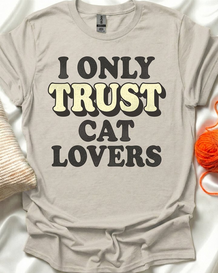 Trust Cat Lovers T-Shirt product image (1)