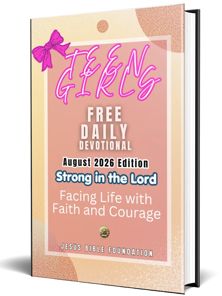 Teen Girls Free Daily Devotional August 2026 Edition Strong in the Lord: Facing Life with Faith and Courage product image (1)
