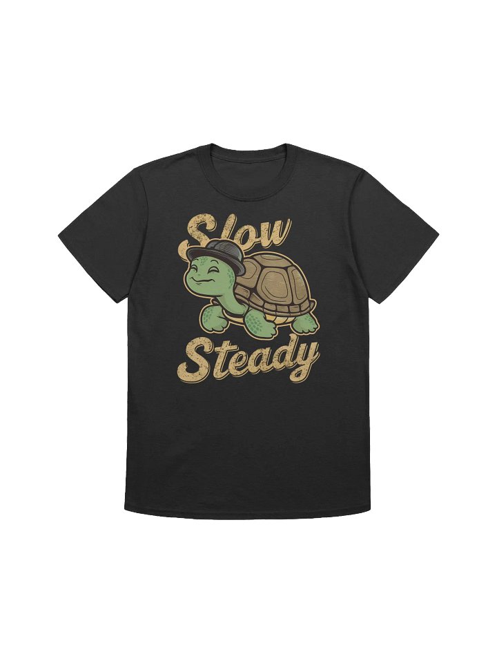 Turtle Lover - Slow Steady Style - A Hat-Wearing Hero T-Shirt product image (1)
