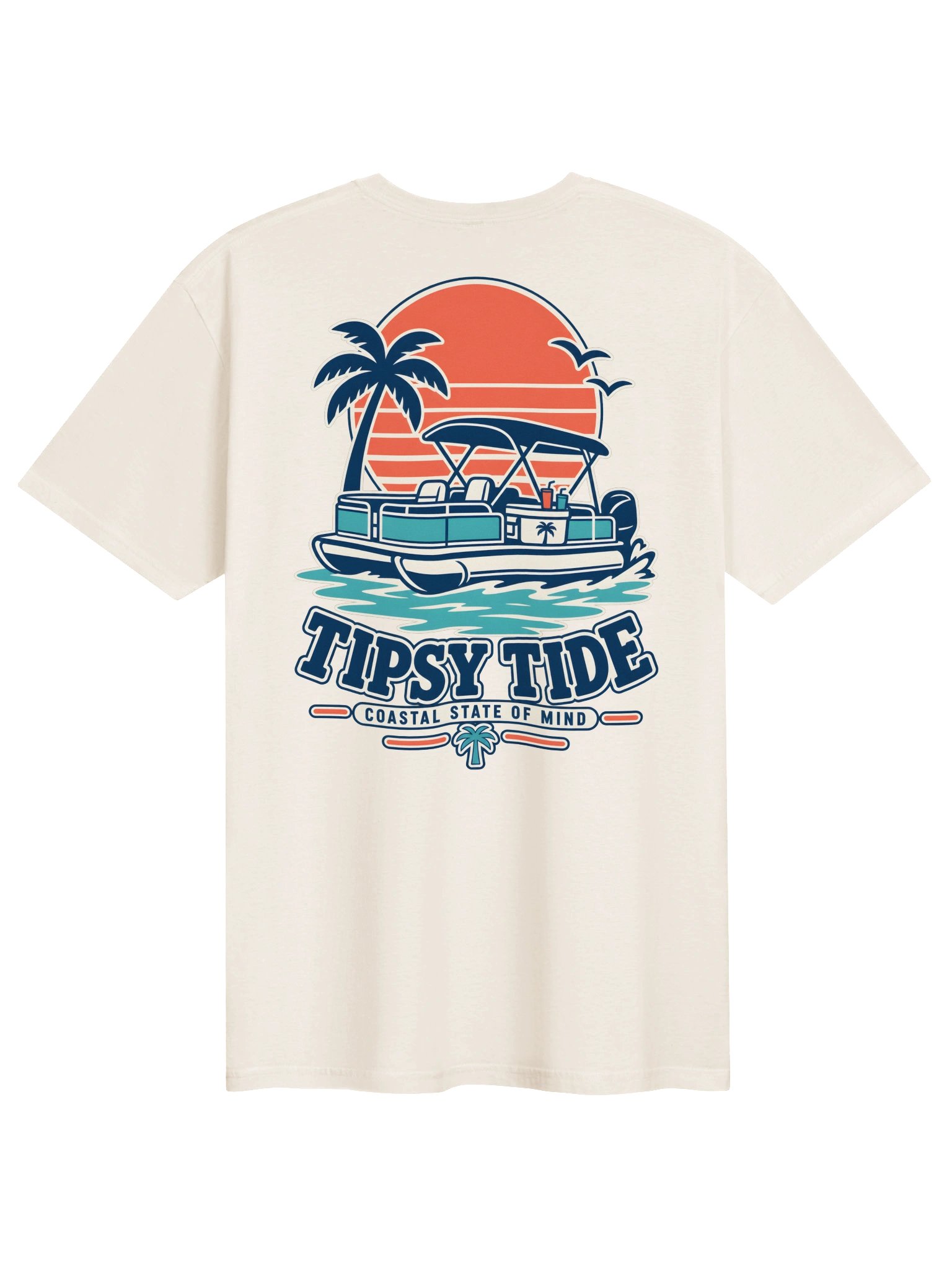 Tipsy Tide Coastal Pontoon Tee product image (1)