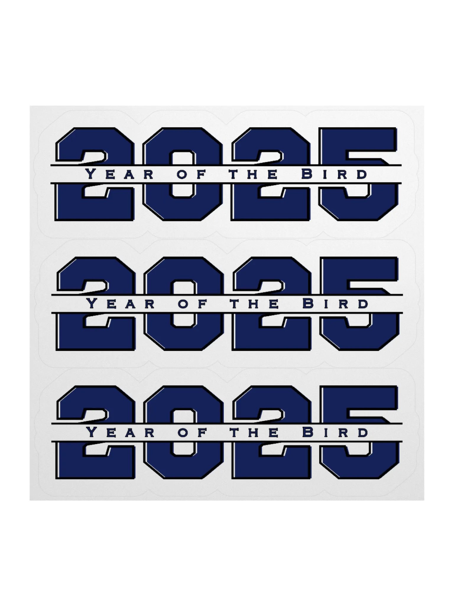 Navy "Year of the Bird" Stickers product image (2)