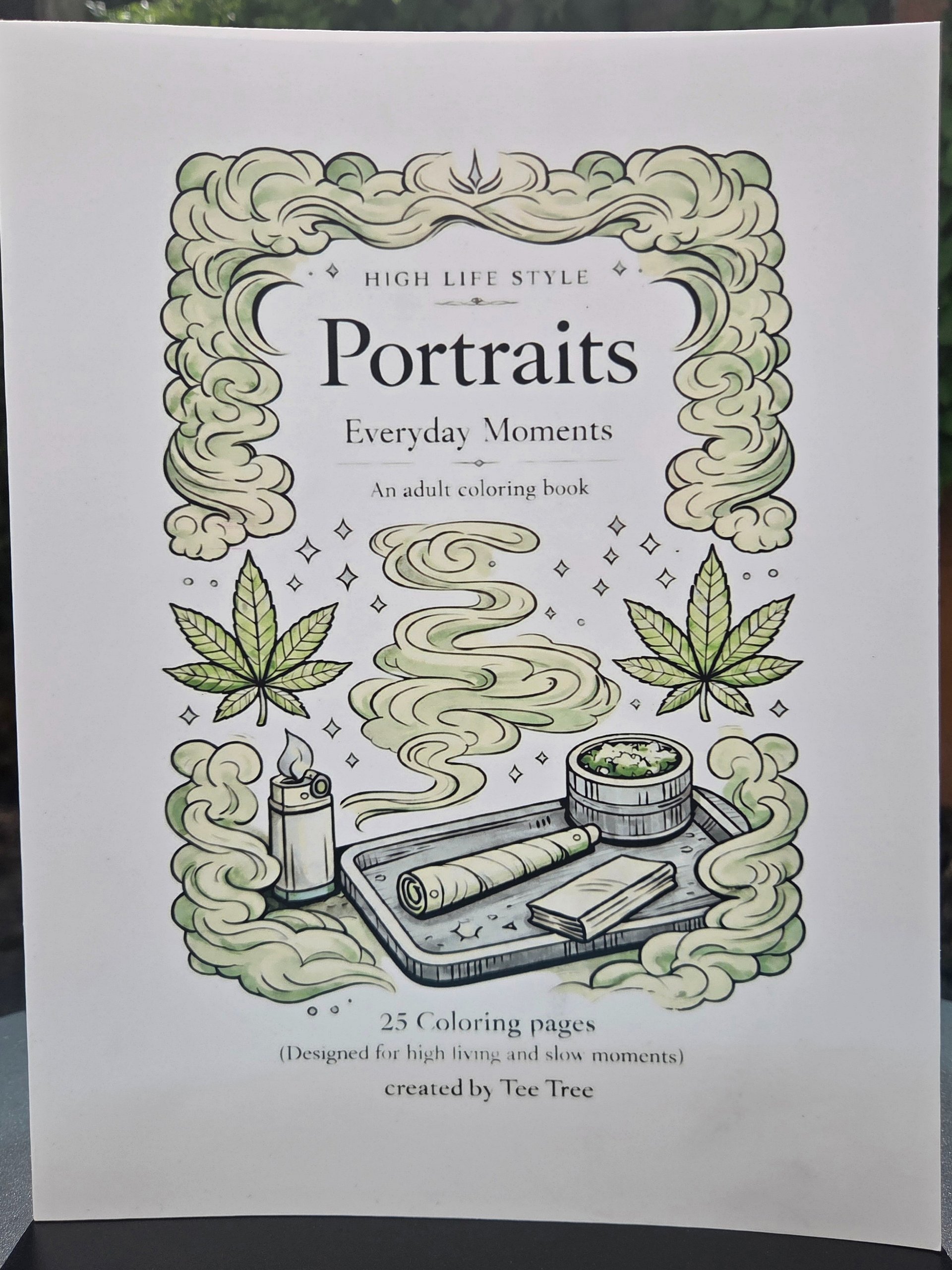 High Life Style: Portraits – Everyday Moments (An Adult Coloring Book) - PHYSICAL product image (1)