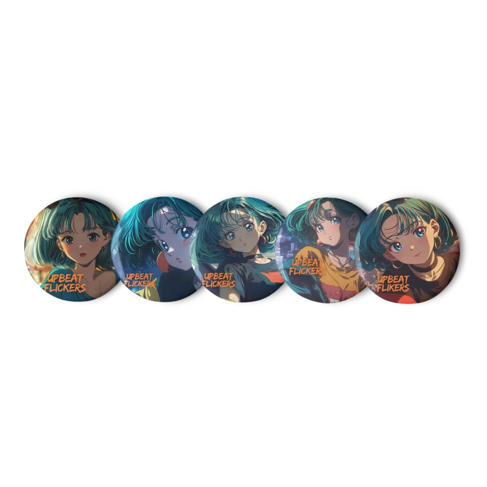 Upbeat Flickers 缶バッジ product image (5)