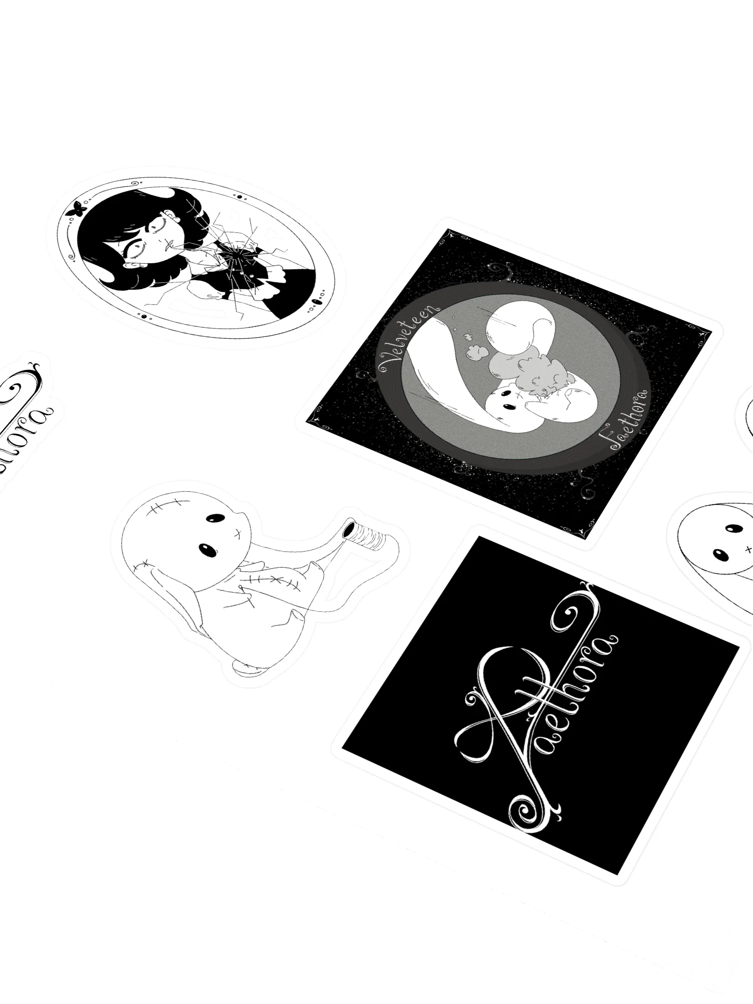 Faethora Velveteen Sticker Sheet product image (2)
