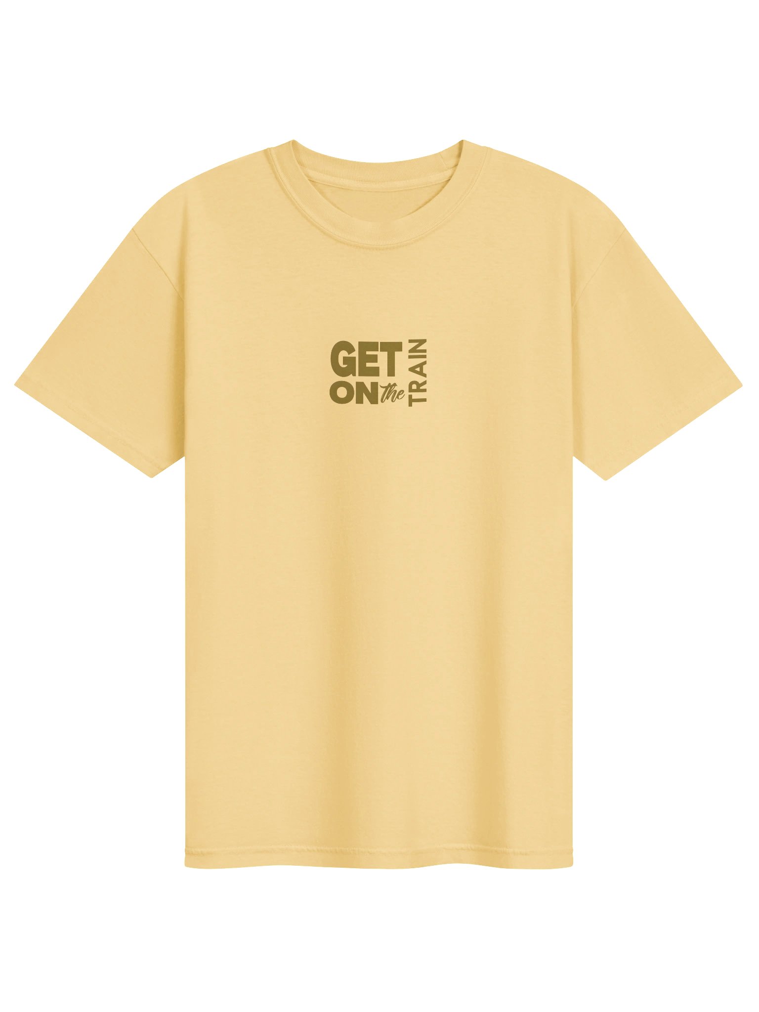 24hr Train Tee - Yellow product image (2)
