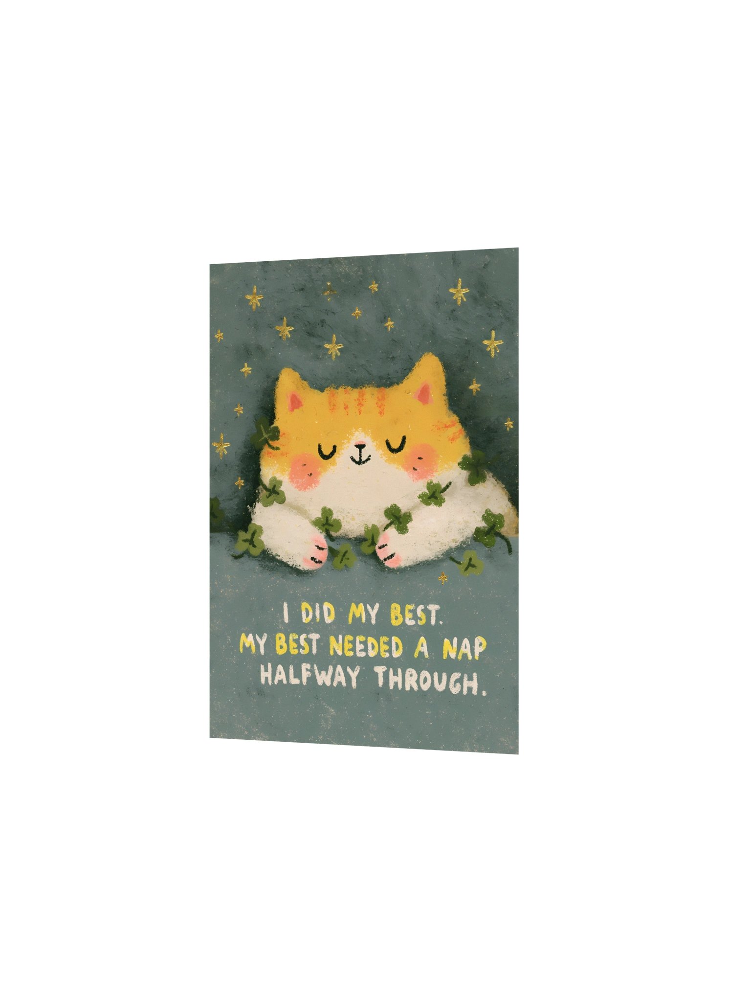 I Did My Best Naptime Cat Poster product image (6)