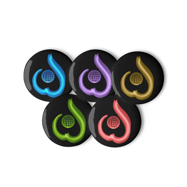 WILLOWISP Button Pins (Sleek Collection) product image (2)