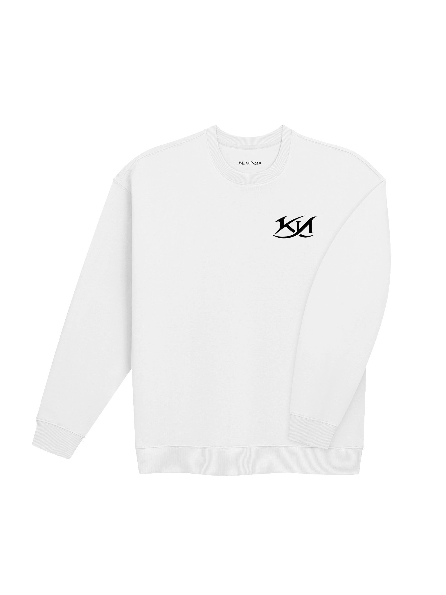 AURELIS - Unisex Organic Oversized Sweatshirt - Kurai Black product image (7)
