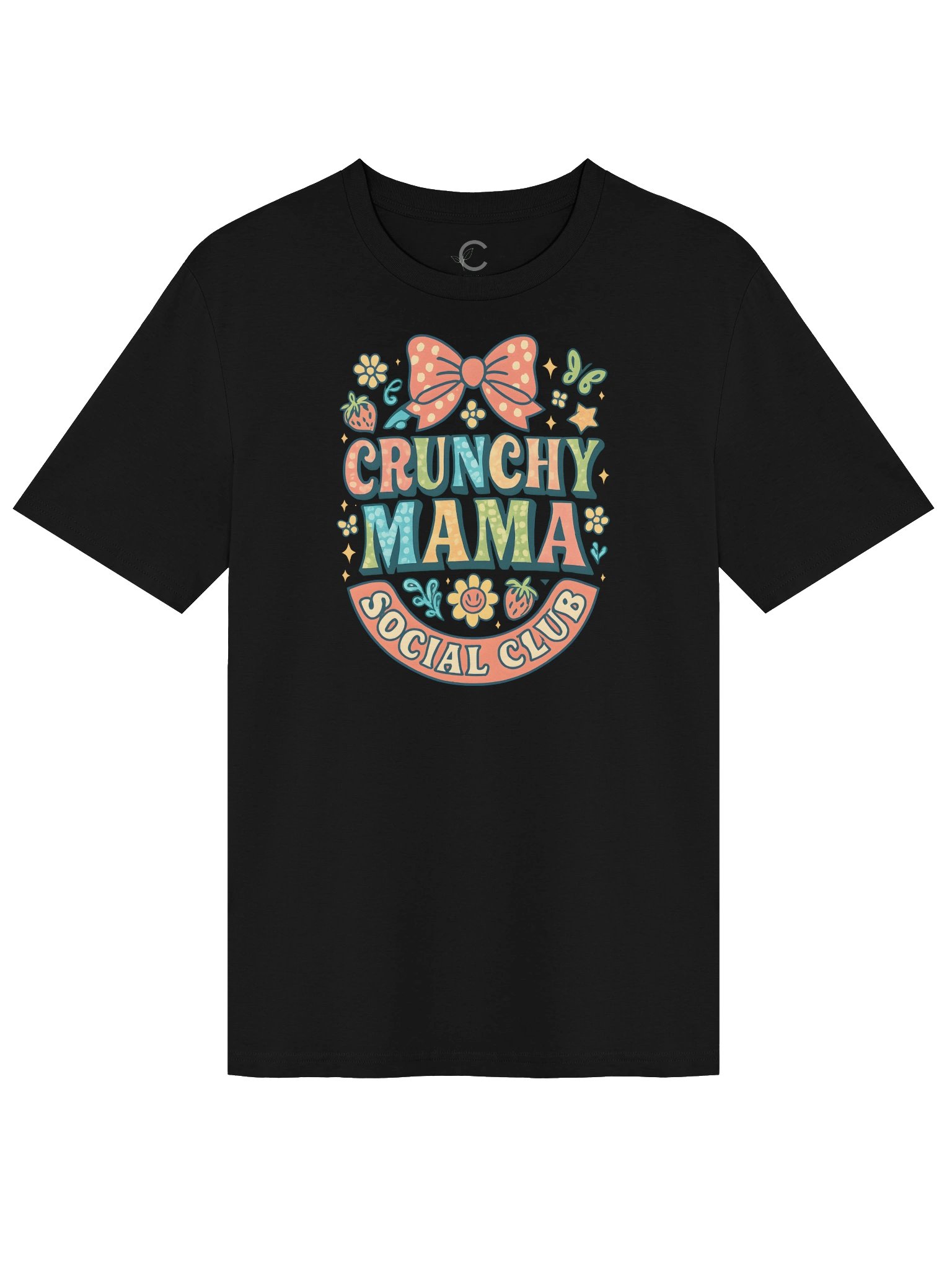Crunchy Mama Social Club Organic T-Shirt product image (2)