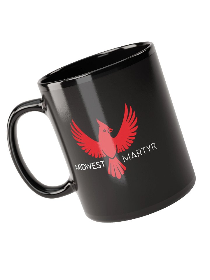 Midwest Martyr Logo - Glossy Black Mug product image (2)