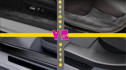 Replace your current door sills on your #tesla #model3 or #modely with these #lasfit door sills! Video is live, link is in th...