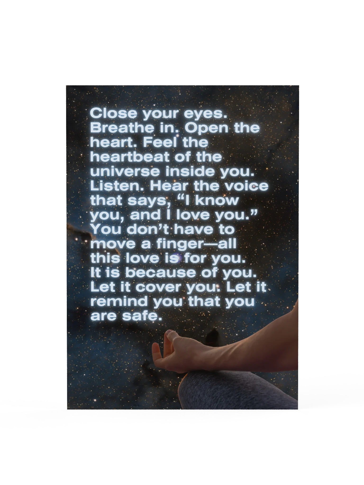 A loving reminder (Contemplative Poster) product image (1)