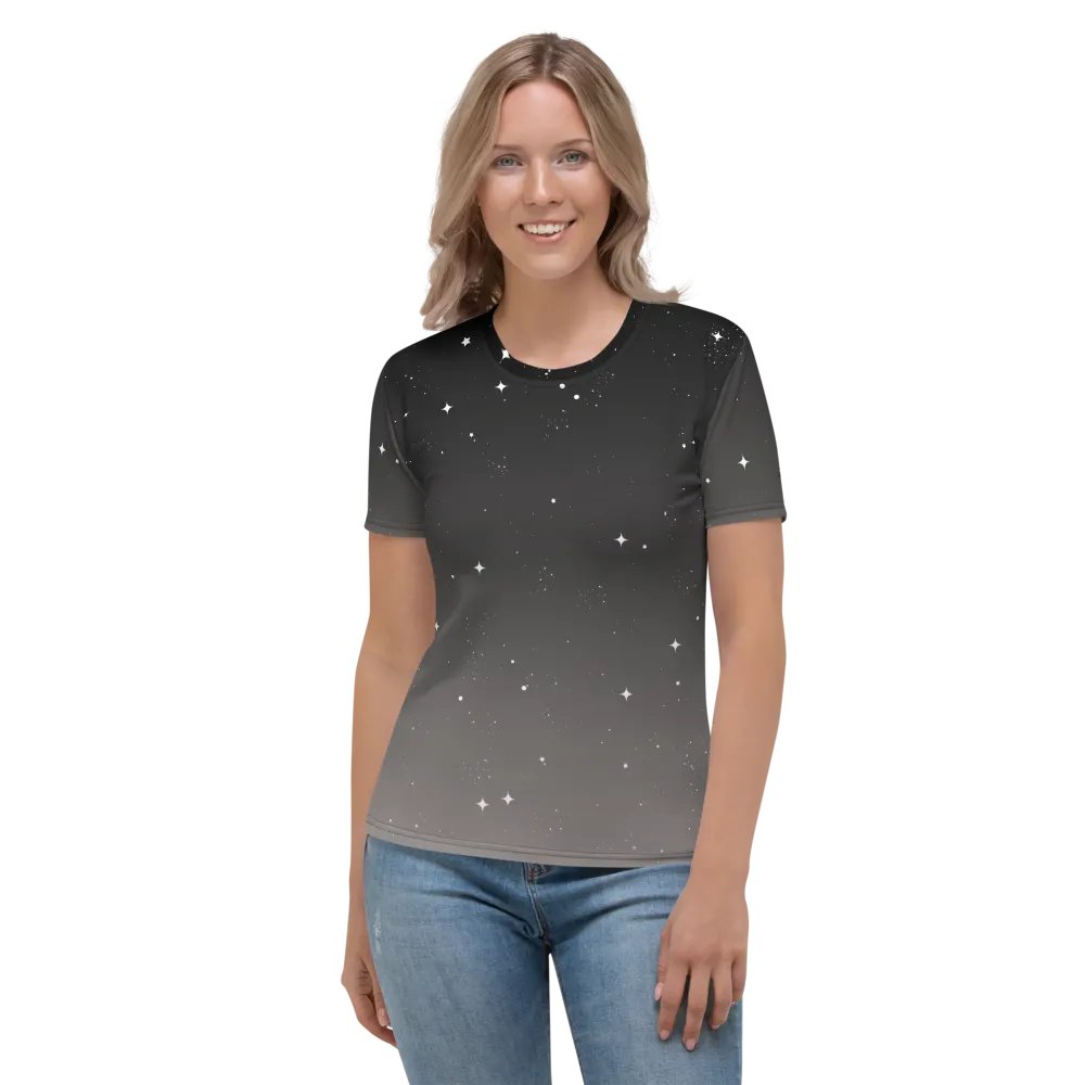 Starry Sky Night Women's T-Shirt product image (1)