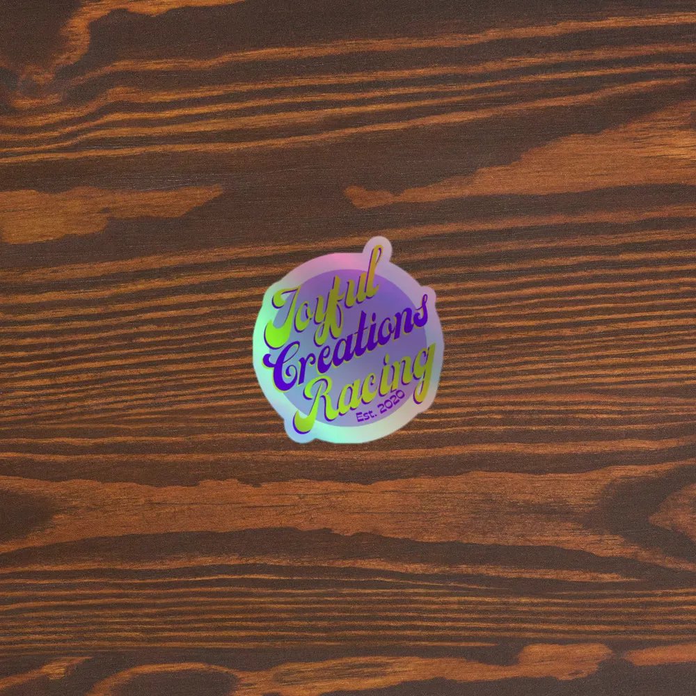 Joyful Creations Racing Sticker product image (5)